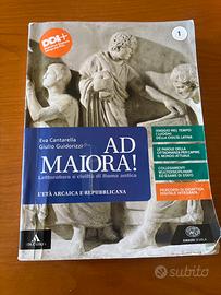 Libro letteratura Ad Maiora