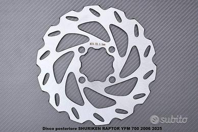 Disco posteriore SHURIKEN RAPTOR YFM 700 2006 2025