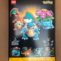 Lego 72153 Pokemon Venusaur, Charizard e Blastoise