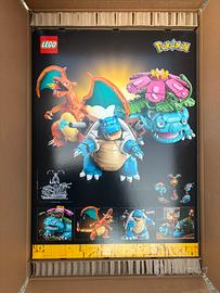 Lego 72153 Pokemon Venusaur, Charizard e Blastoise