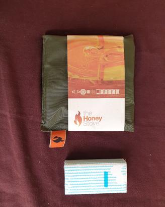 fornello da camping a legna