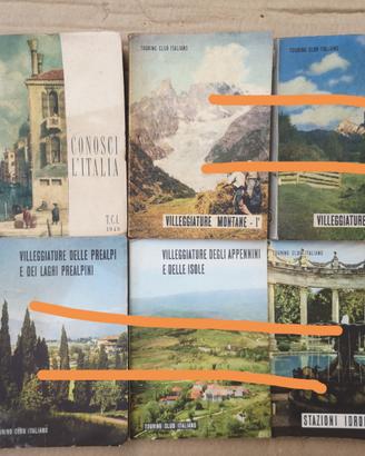 STOCK vari libri Touring Club Italiano LEGGI