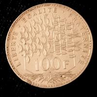 100 Franchi Francesi in Argento del 1992