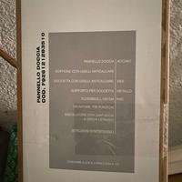 pannello doccia con miscelatore