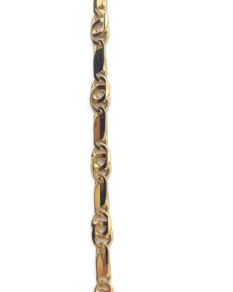 Collana da uomo realizzata in oro giallo 18 kt.