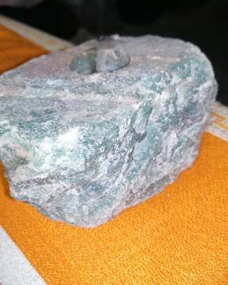portacandele pietra verde