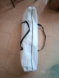 Gazebo Telo Tenda Copertura Colore Bianco 3x3 metr