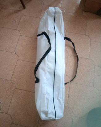 Gazebo Telo Tenda Copertura Colore Bianco 3x3 metr