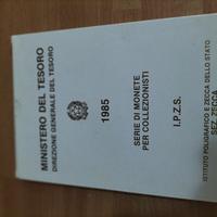 Monete italiane Proof 1985 originali Zecca
