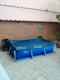 Piscina intex 3x2x0.75 + accessori
