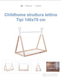 Letto montessoriano 140x70