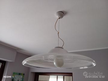 LAMPADARIO MODERNO IN VETRO 