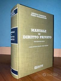 Manuale Diritto Privato Torrente Schlesinger 25ed