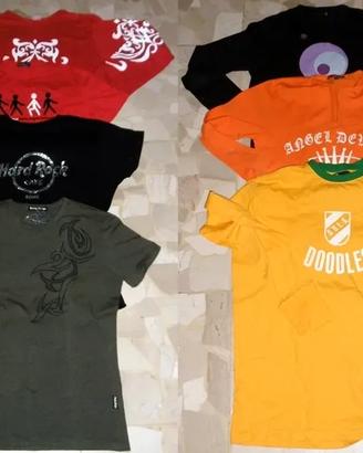7 pezzi t-shirt maschili, alla moda