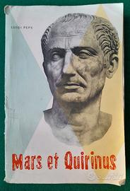 Libro di Latino Mars et Quirinus 1961 Luigi Pepe