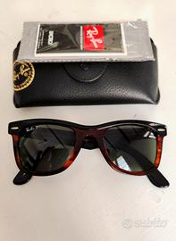 Ray-Ban Wayfarer Havana e nero - polarizzate