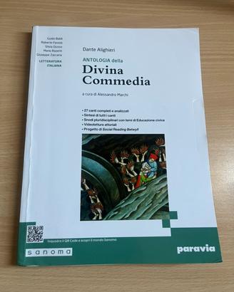 LIBRO DIVINA COMMEDIA(mai usato)