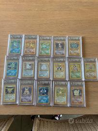 set Base , Fossil , Team Rocket Jungle ITA BGS 9 
