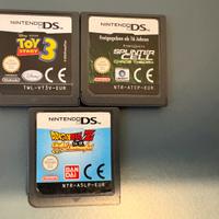 3 giochi Nintendo DS