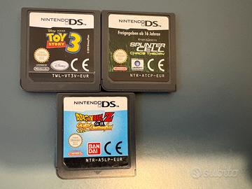 3 giochi Nintendo DS