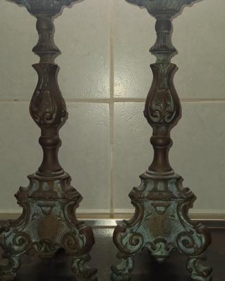 Coppia Candelabri antichi
