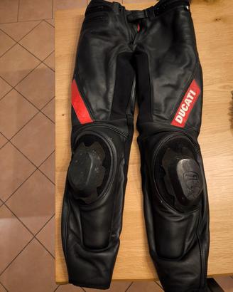 Pantaloni pelle Dainese Ducati Tg.48