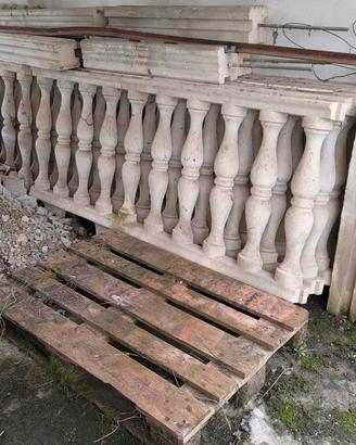 Balaustre in cemento da giardino 