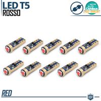 Lampadine LED T5 Rosse per Cruscotto Luci Quadro