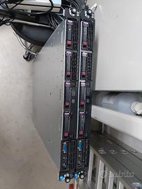 2x HP ProLiant DL360 G7 Server Rack 1U funzionanti