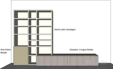 MOBILE  SALA  LIBRERIA/TV