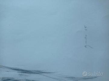 disegno a carboncino originale 