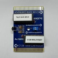 COMMODORE 128 CARTUCCIA MULTITEST/SYS UTIL