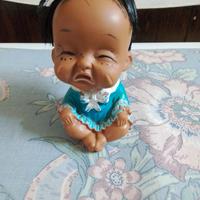 Bambolina di gomma anni 70