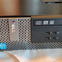 PC Fisso  DELL Intel I5 - 12 GB RAM - SSD