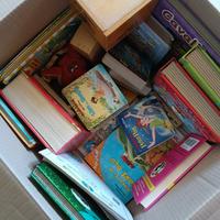 scatola libri per bambini
