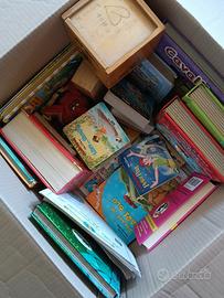 scatola libri per bambini