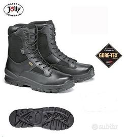 STIVALI MOTO UOMO GORETEX JOLLY NERO INS GRIGIO