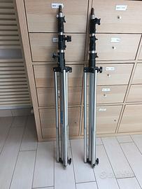 Cavalletti Manfrotto Stativo x Luci n° 2 Pezzi com