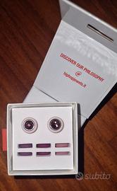 Orecchini Hip Hop Rosa e Viola