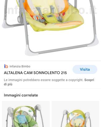 Altalena Cam sonnolento