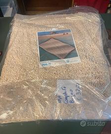 Tappeto bagno Haiti beige 100% cotone - nuovo