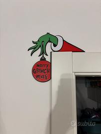 Decorazione natale tema grinch