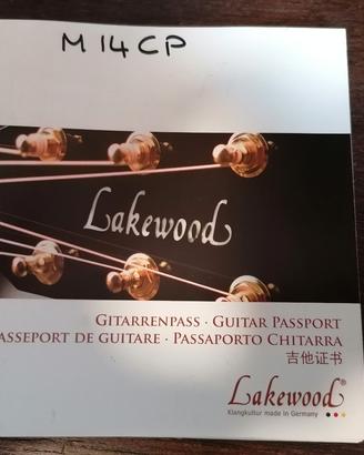 chitarra acustica Lakewood M 14 cp