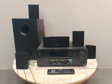 home cinema ONKYO HT-R395 + 5 casse e Subwoofer