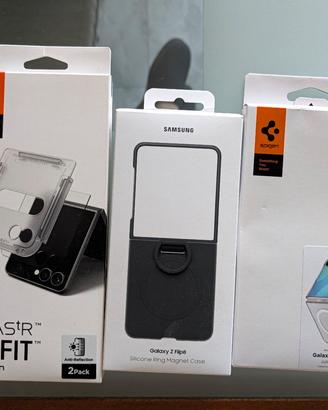 Due Cover & Pellicola per Samsung ZFlip 8 