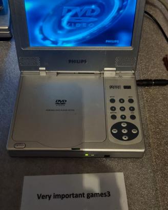 1234-Lettore DVD Portatile Philips PET705