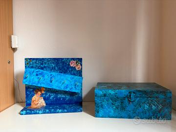 Scatole e oggettistica decoupage fatti a mano