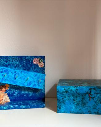 Scatole e oggettistica decoupage fatti a mano
