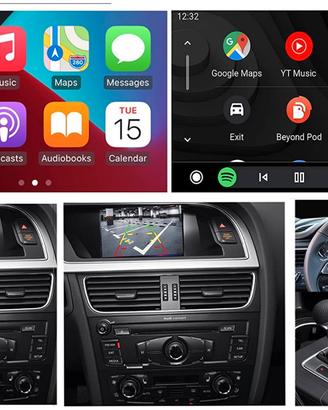 Interfaccia attivazione Carplay |Android auto AUDI