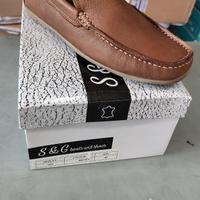 STOCK mocassini uomo in pelle